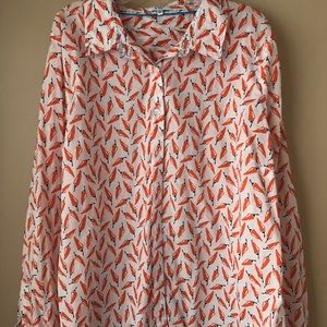 Crown & Ivy hot pepper shirt